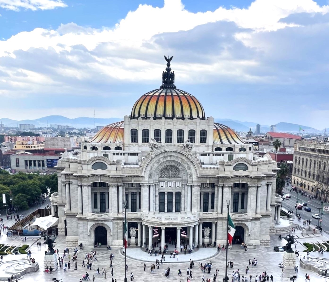 Palacio de Bellas Artes Three Days in Mexico City