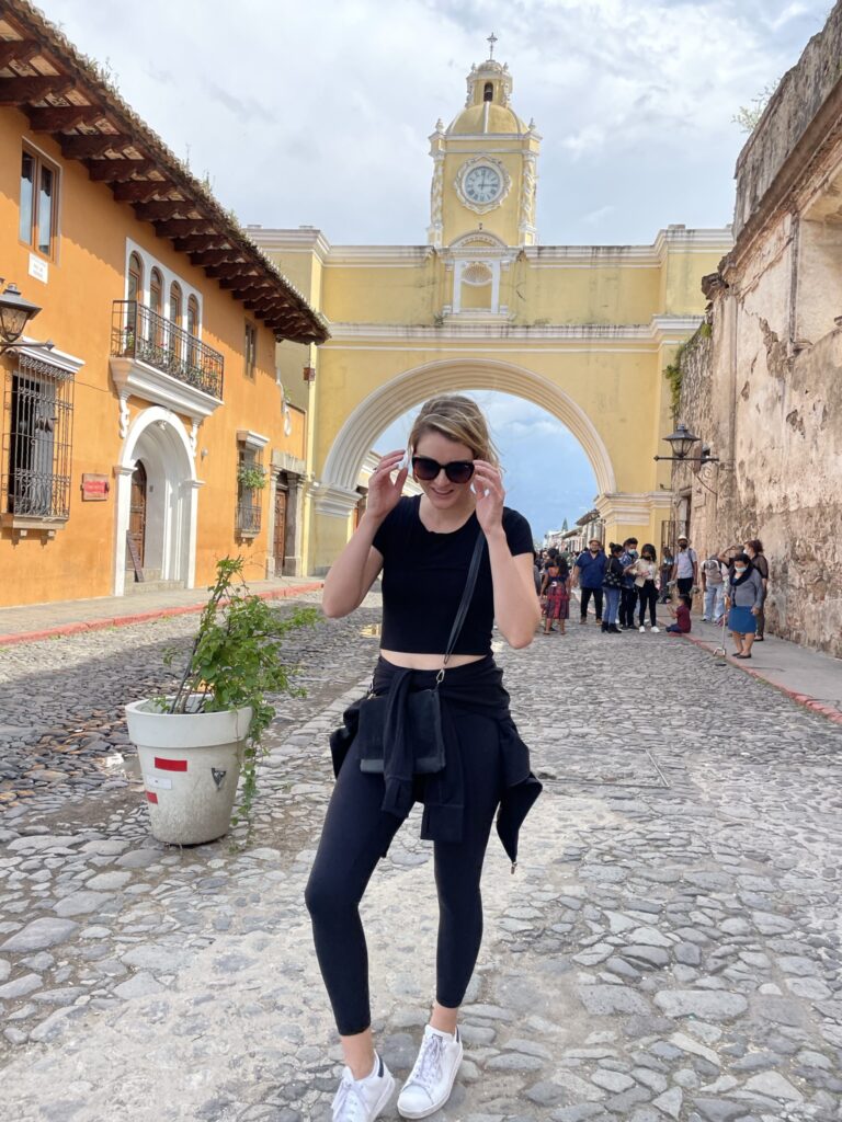 Meghan at the Santa Catalina Arch, Antigua, Guatemala Save 15%