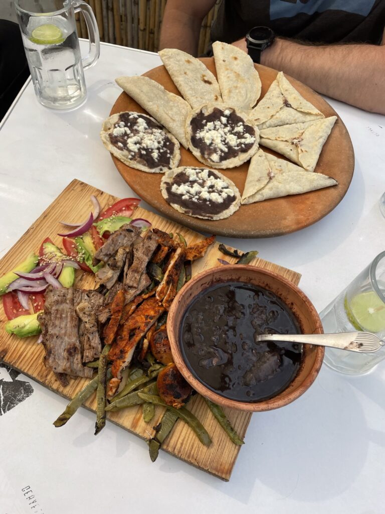 Lunch in Oaxaca