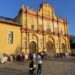 Church in the main square San Cristobal de las Casas