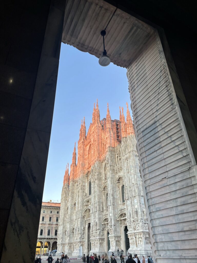 Milan Duomo at dusk