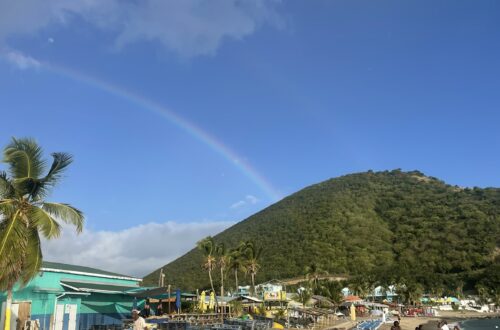 Frigate Bay Beach in Saint Kitts