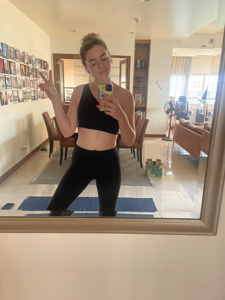 Working out in Bangkok, Thailand