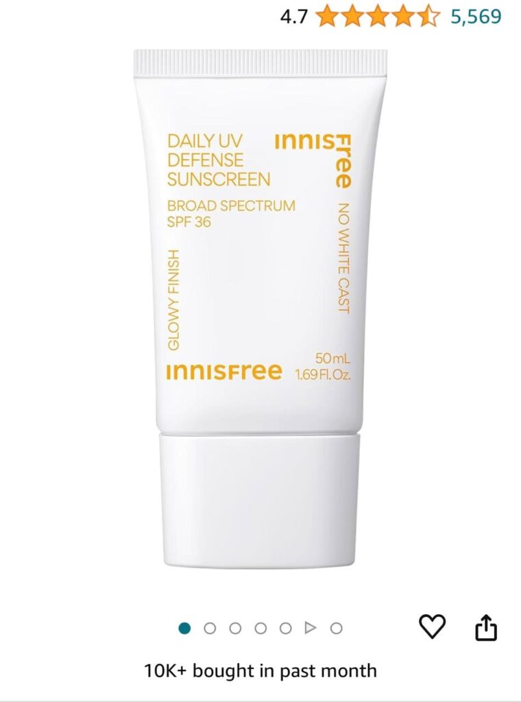 Innisfree Sunscreen