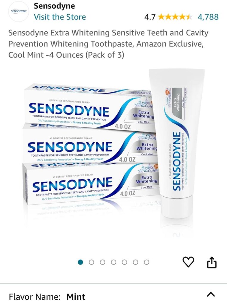 Summer Beuaty Haul - Sensodyne