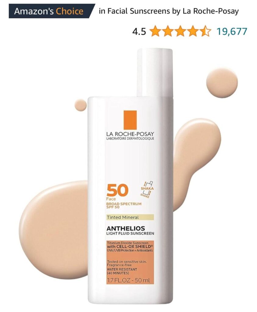 LaRoche Posay Tinted Sunscreen